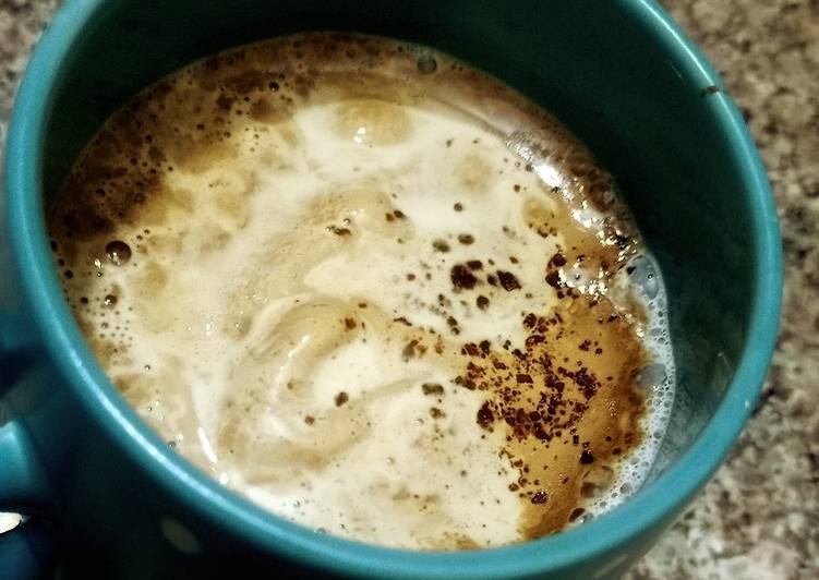 Simple Way to Make Homemade Creamy coffee ☕