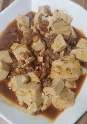 麻婆豆腐 的食譜成品照片
