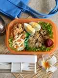 Bento chicken karage (ala jepang)