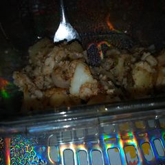A picture of Boudin fried tatos.