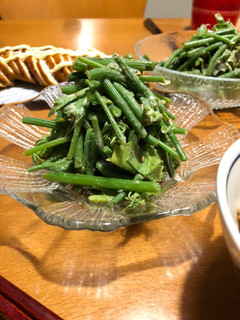 涼拌白芝麻龍鬚菜 的食譜成品照片