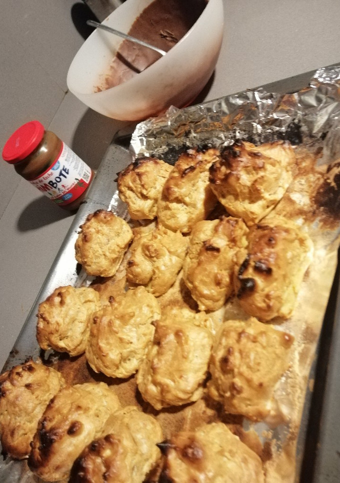 Una foto de Profiteroles