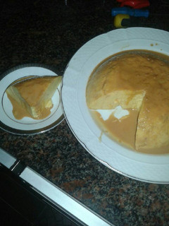 Una foto de Budin de pan sin horno super fácil
