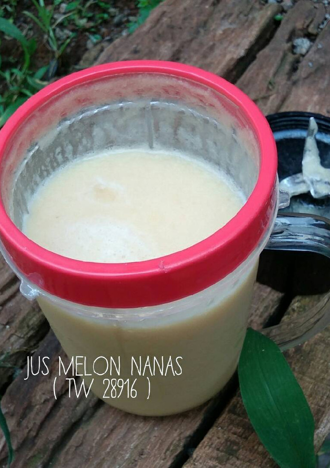 Foto resep Jus Melon Nanas