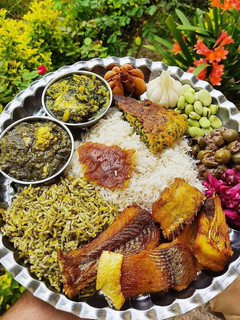 عکسی از دستور ماهی سرخ شده