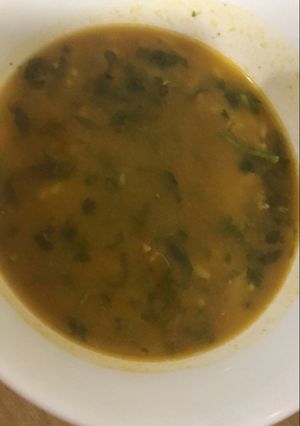 صورة لوصفة شوربة الحريرة