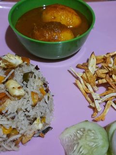 মিক্সড ফ্রাইড রাইস (mixed fried rice recipe in Bengali) রেসিপির প্রধান ছবি