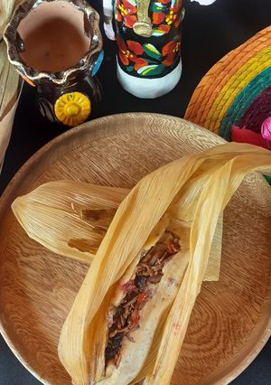 A picture of Red Cambray Tamal.