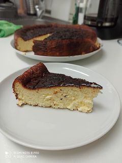 Una foto de Tarta de queso al horno