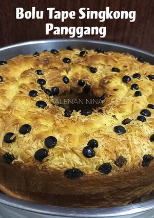 Foto resep Bolu Tape Singkong Panggang 4 Telur