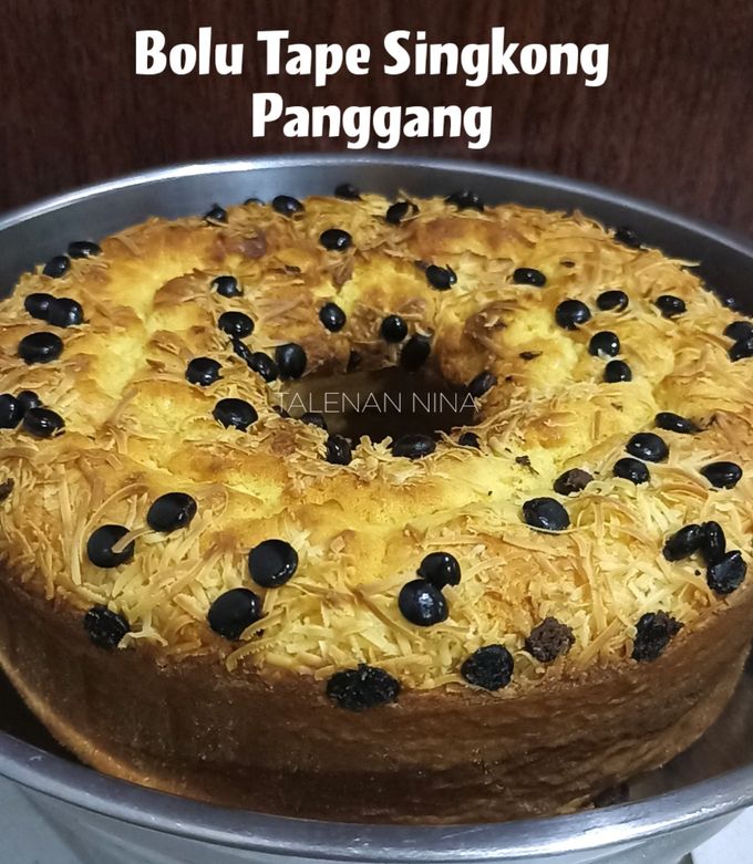 Foto resep Bolu Tape Singkong Panggang 4 Telur