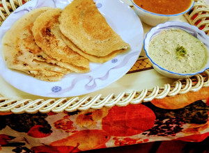 A picture of Instant Dosa Recipe.