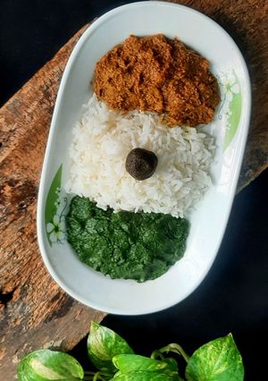 ট্রাই কালার ভর্তা(tricolour bharta recipe in Bengali) রেসিপির প্রধান ছবি