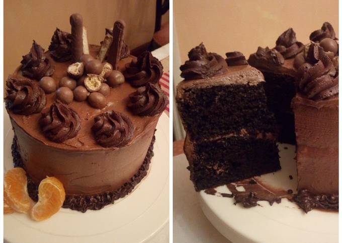 Recipe of Homemade Rich Chocolate cake