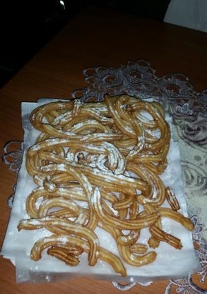 Una foto de Churros súper faciles
