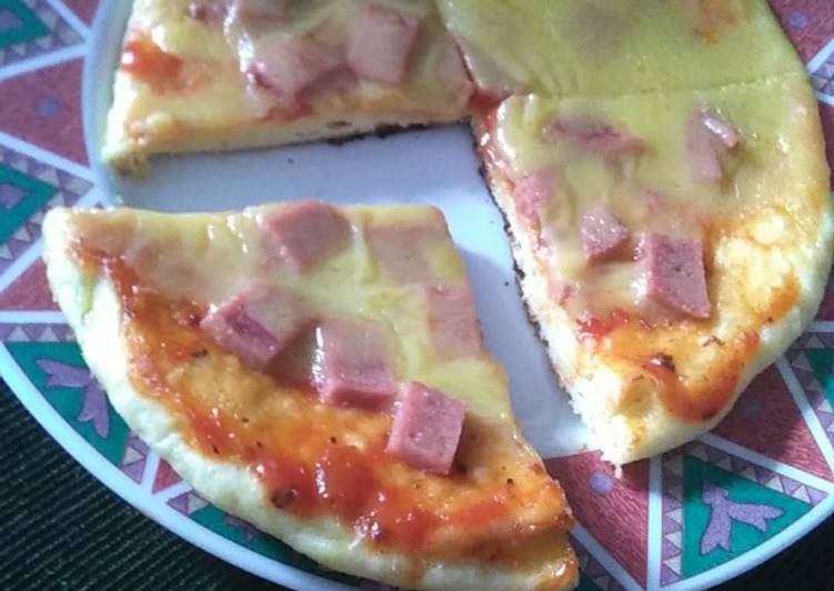Resep Pizza teflon, Enak Banget