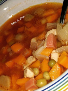 Foto resep Sop merah / sup merah praktis