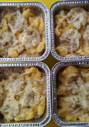 Foto resep Mpasi 8 bulan snack puding roti pisang