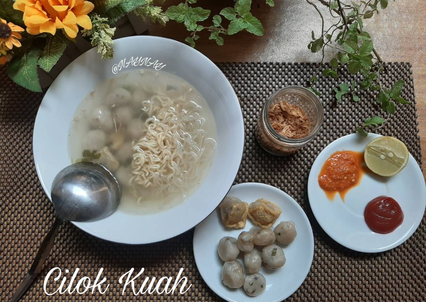 Bakso Cilok (Cilok & Tahu isi Cilok)