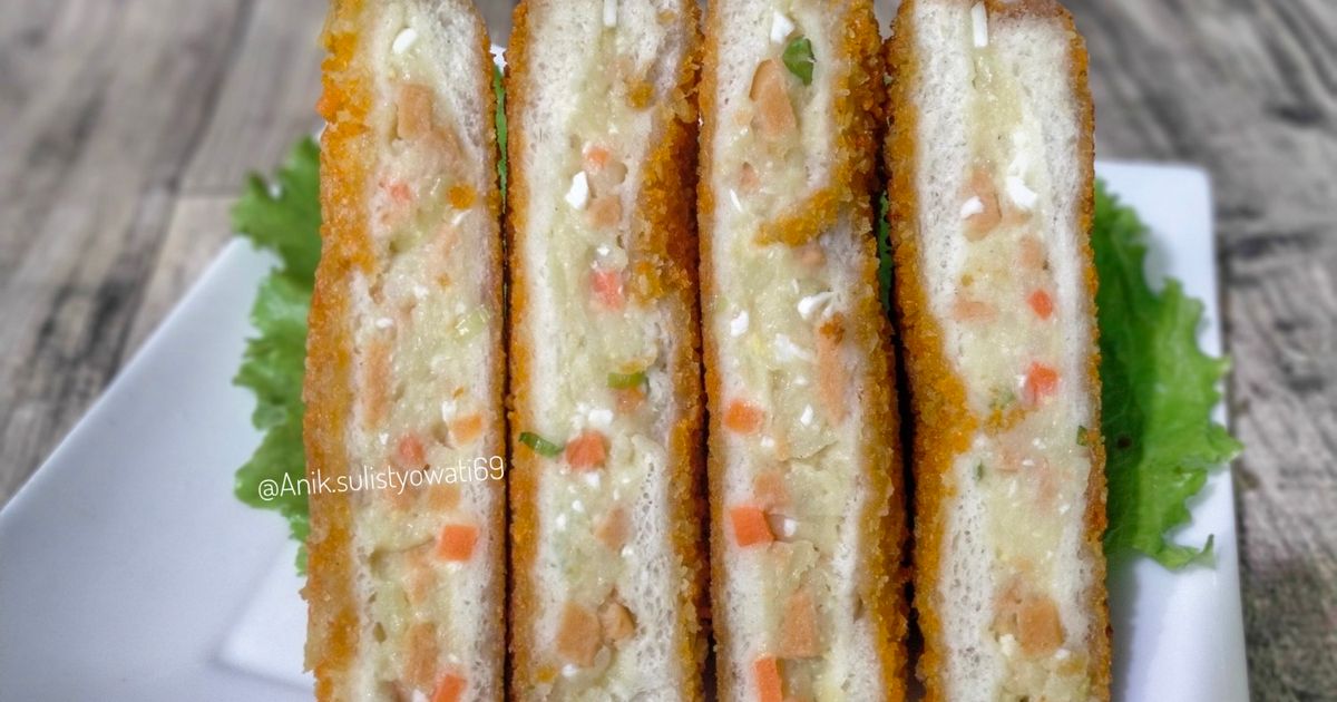 Resep Roti Crispy Bernutrisi (Bekal Frozen) oleh Anik P@won Qulo - Cookpad