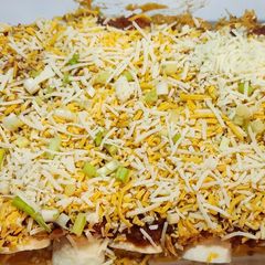 A picture of Chicken Enchiladas.
