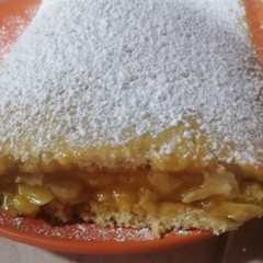 Una foto de Jelly roll de crema de limón