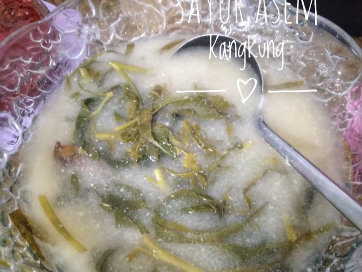 Langkah Gampang Membikin Resep Sayur Asam Kangkung yang Bikin Ngiler Anti Ribet, Sempurna