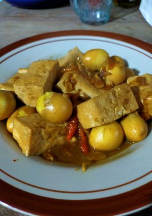 Foto resep Oseng Telur Puyuh dan Tahu