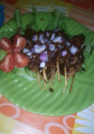 Foto resep Sate jamur tiram