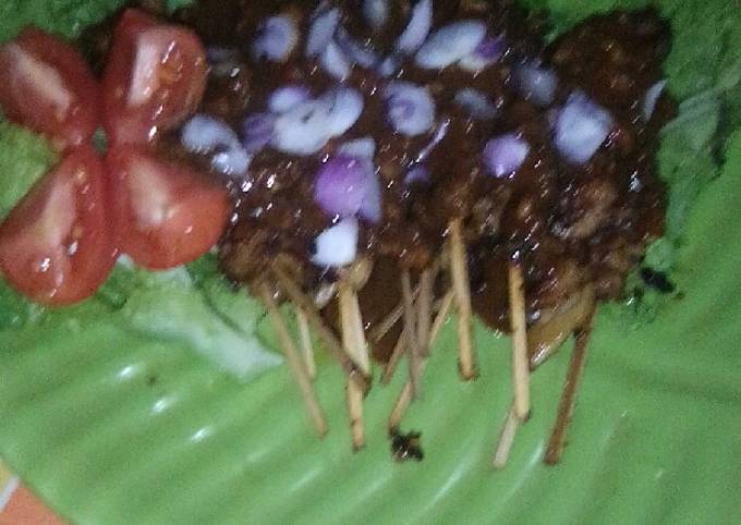 Standar Bagaimana cara membuat Sate jamur tiram  istimewa