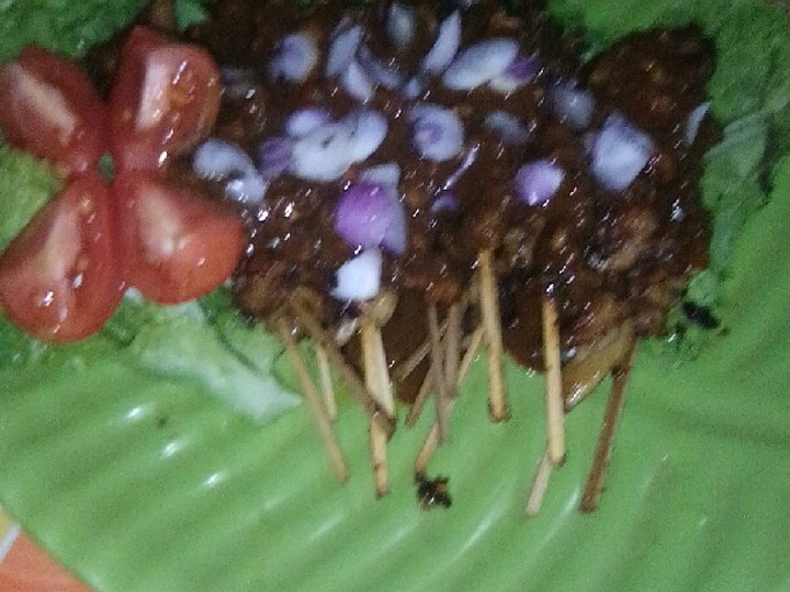 Standar Bagaimana cara membuat Sate jamur tiram  istimewa