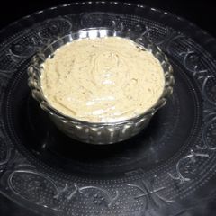 Garlic mayonnaise A picture of Garlic mayonnaise.