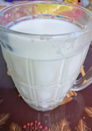 A picture of Nutritious soya milk.