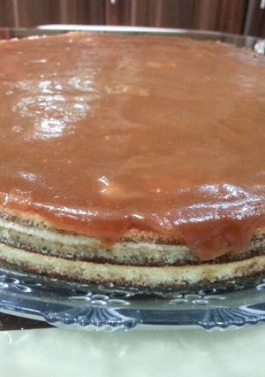 صورة لوصفة كيكة طبقات القرفه