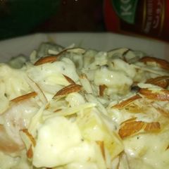 A picture of Russian fruit chaat.
