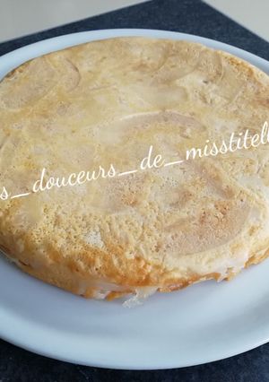 Une photo de Gâteau invisible aux pommes