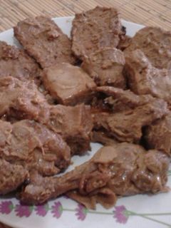 Foto resep Ayam dan Tempe Bacem Spesial dengan Santan