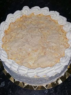 Una foto de Tarta Polvito uruguayo (con bizcocho)