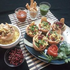 A picture of Katori chaat #cookpadRamadan.