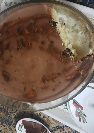 صورة لوصفة كيكة الاوريو والنوتيلا