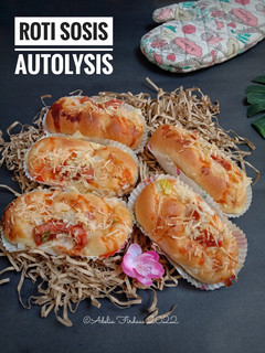 Foto resep Roti Sosis Autolysis (Tanpa Ulen Dan Tanpa Telur)
