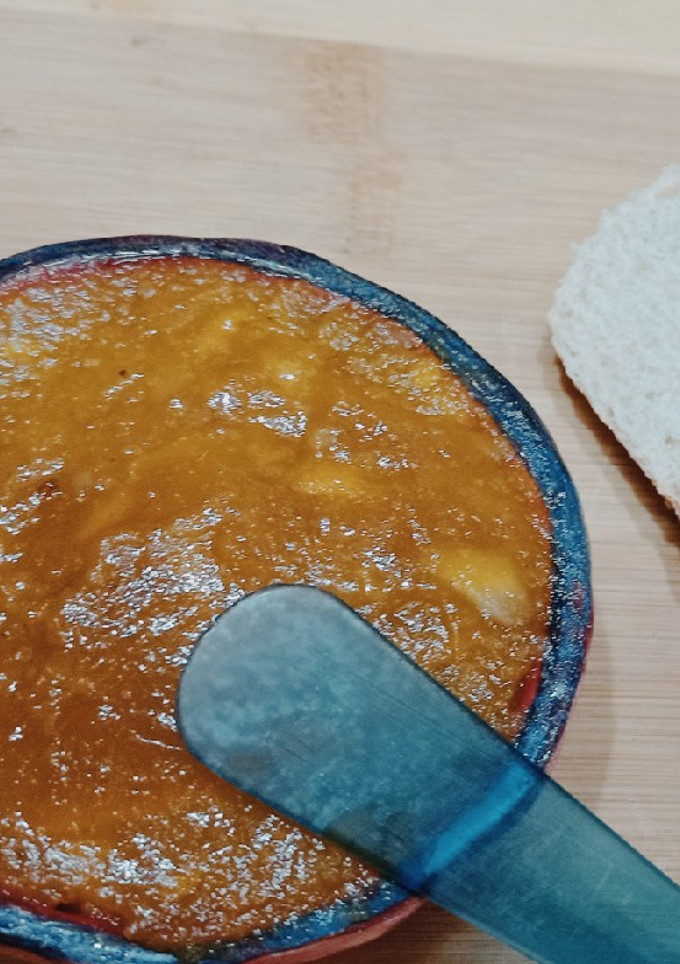 Una foto de Mermelada de cáscaras de zapallo