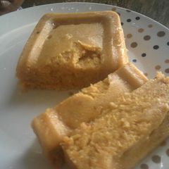 Plantain Flour with Ripe Plantain Moin moin (Pudding) A picture of Plantain Flour with Ripe Plantain Moin moin (Pudding).
