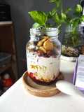 Strawberry Shortcake Overnight Oatmeal