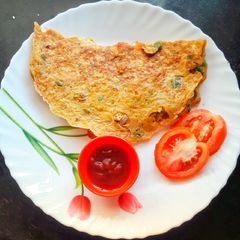 A picture of Oats Omellet.