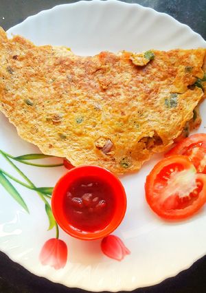 A picture of Oats Omellet.
