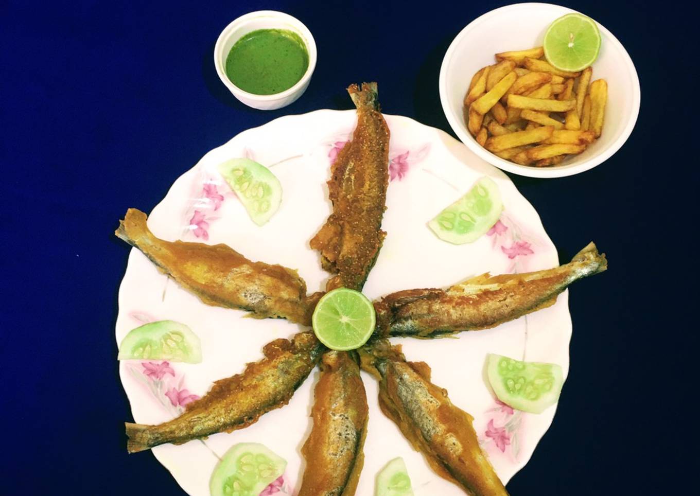 Fish Fry with Potato Fries