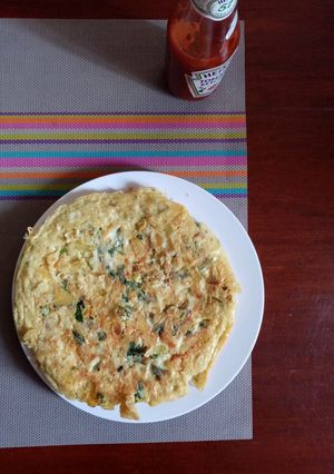 A picture of Egg Potato Omelette.