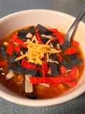 Quick & Easy Chicken Tortilla soup