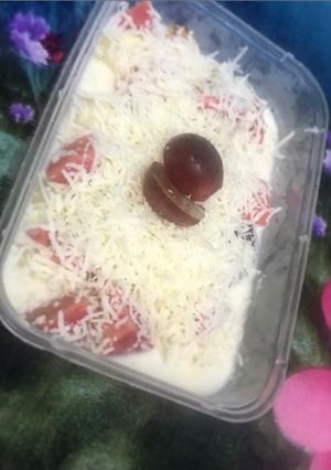 Foto resep Salad buah minimalis (no yoghurt)